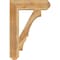 Ekena Millwork Balboa Craftsman Rough Sawn Bracket, Western Red Cedar, 6"W x 26"D x 38"H BKT06X26X38BOA04RWR - alternate 3